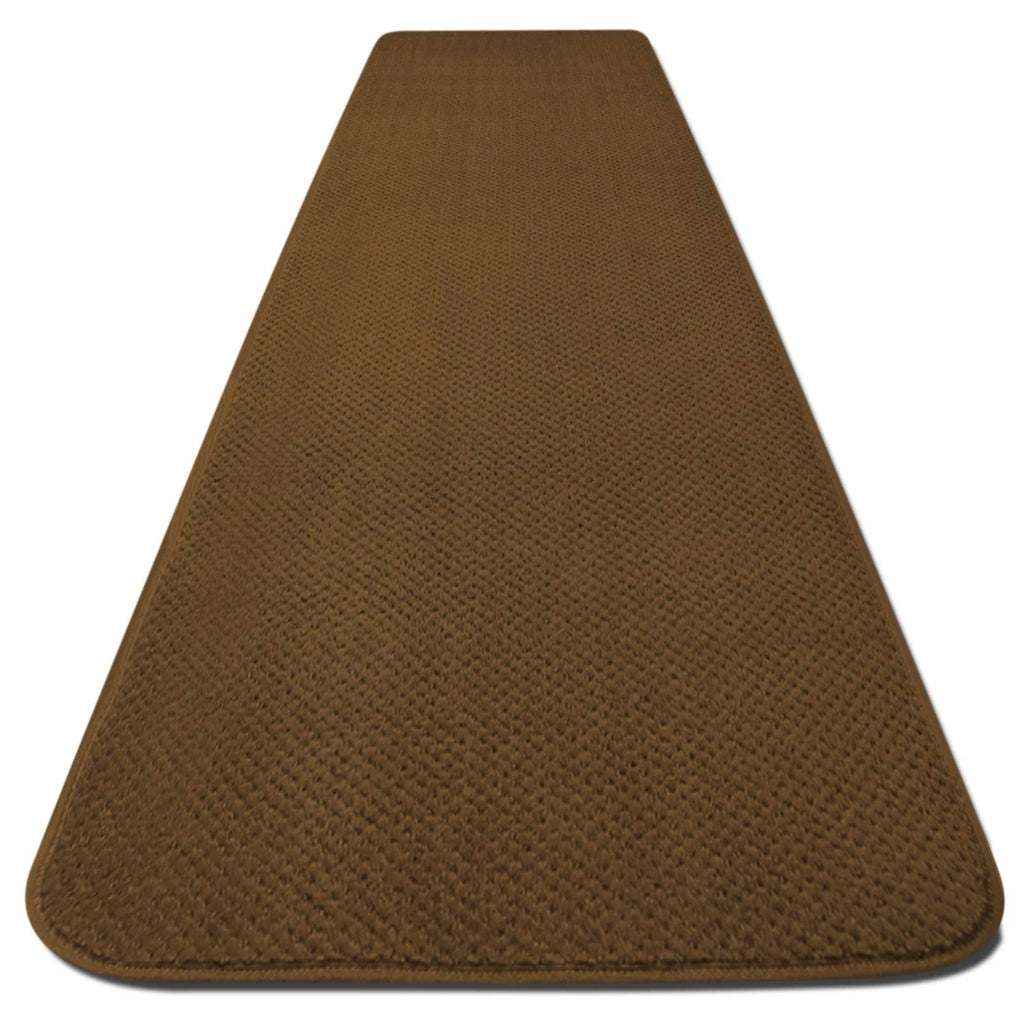 Bronze Gold Skid-Resistant Carpet Runner M8347