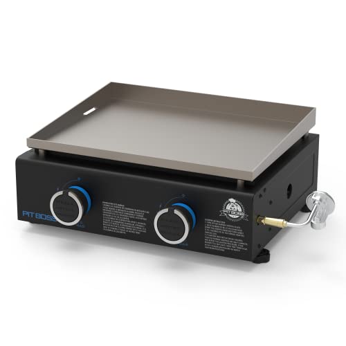 Black 2-Burner Tabletop Griddle T221695