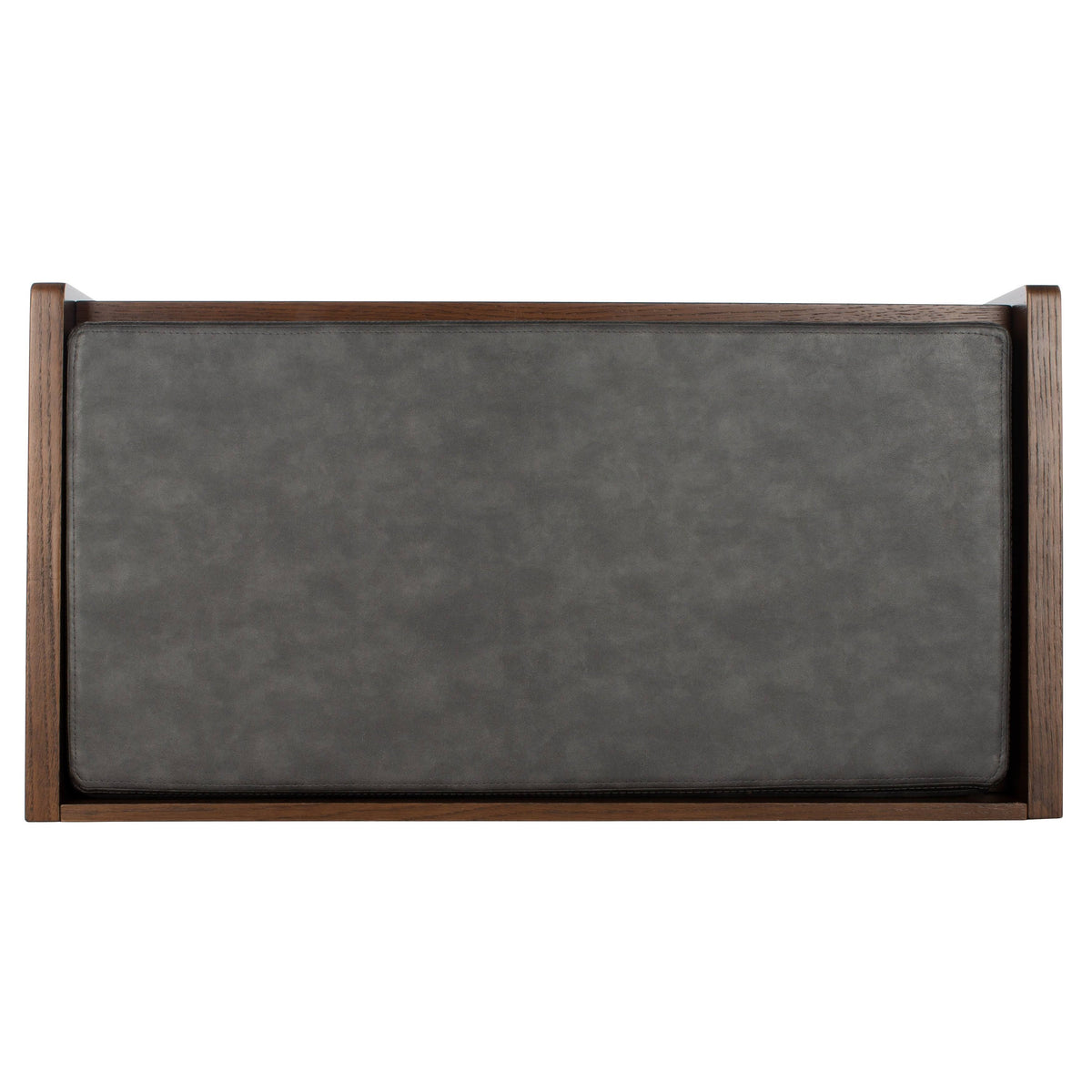 Grey/Walnut Storage Bench O2719