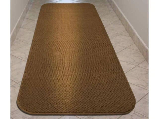 Bronze Gold Skid-Resistant Carpet Runner M8347