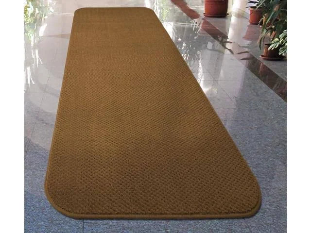 Bronze Gold Skid-Resistant Carpet Runner M8347