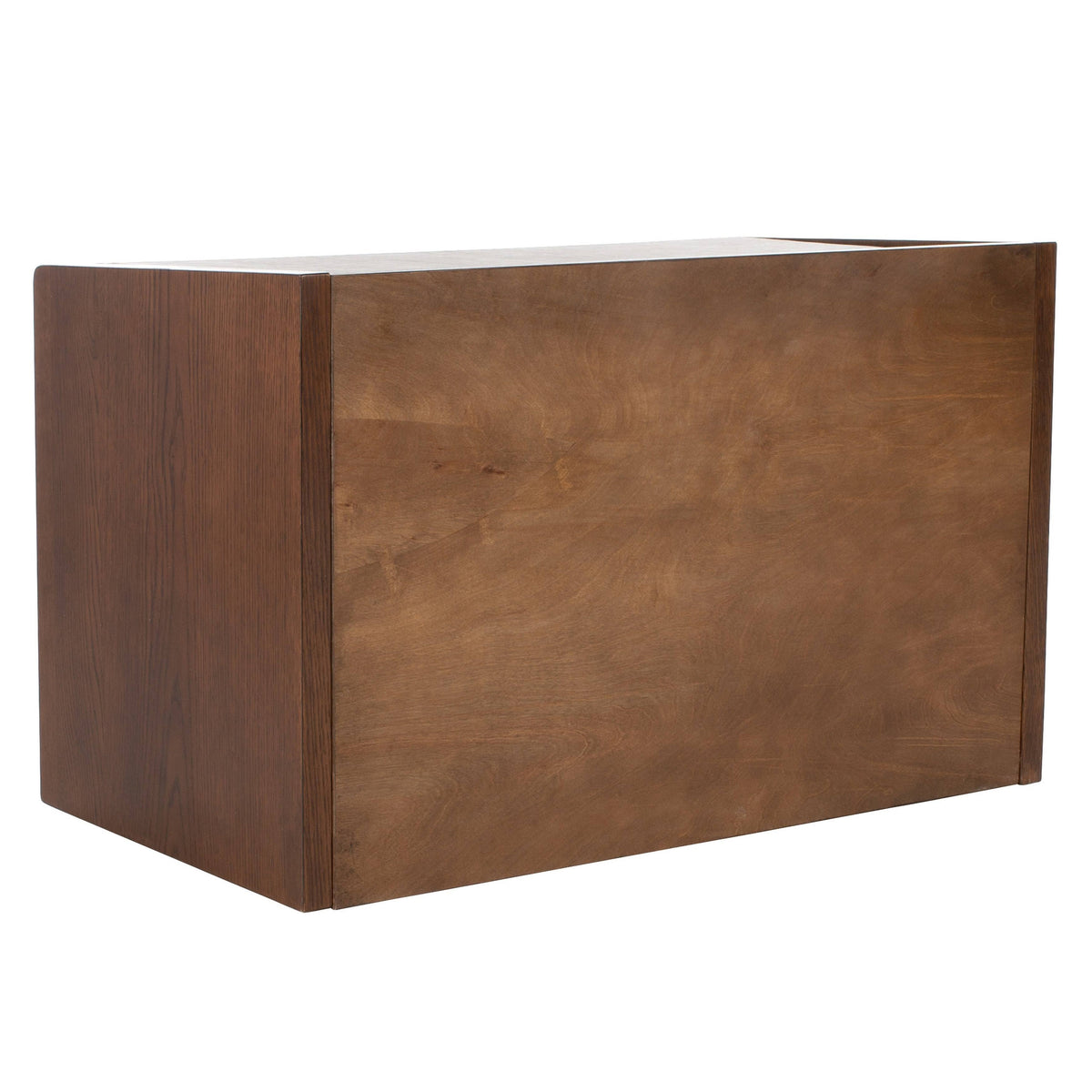 Grey/Walnut Storage Bench O2719