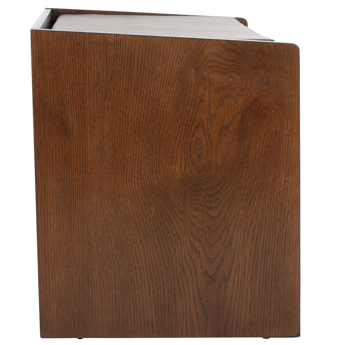 Grey/Walnut Storage Bench O2719